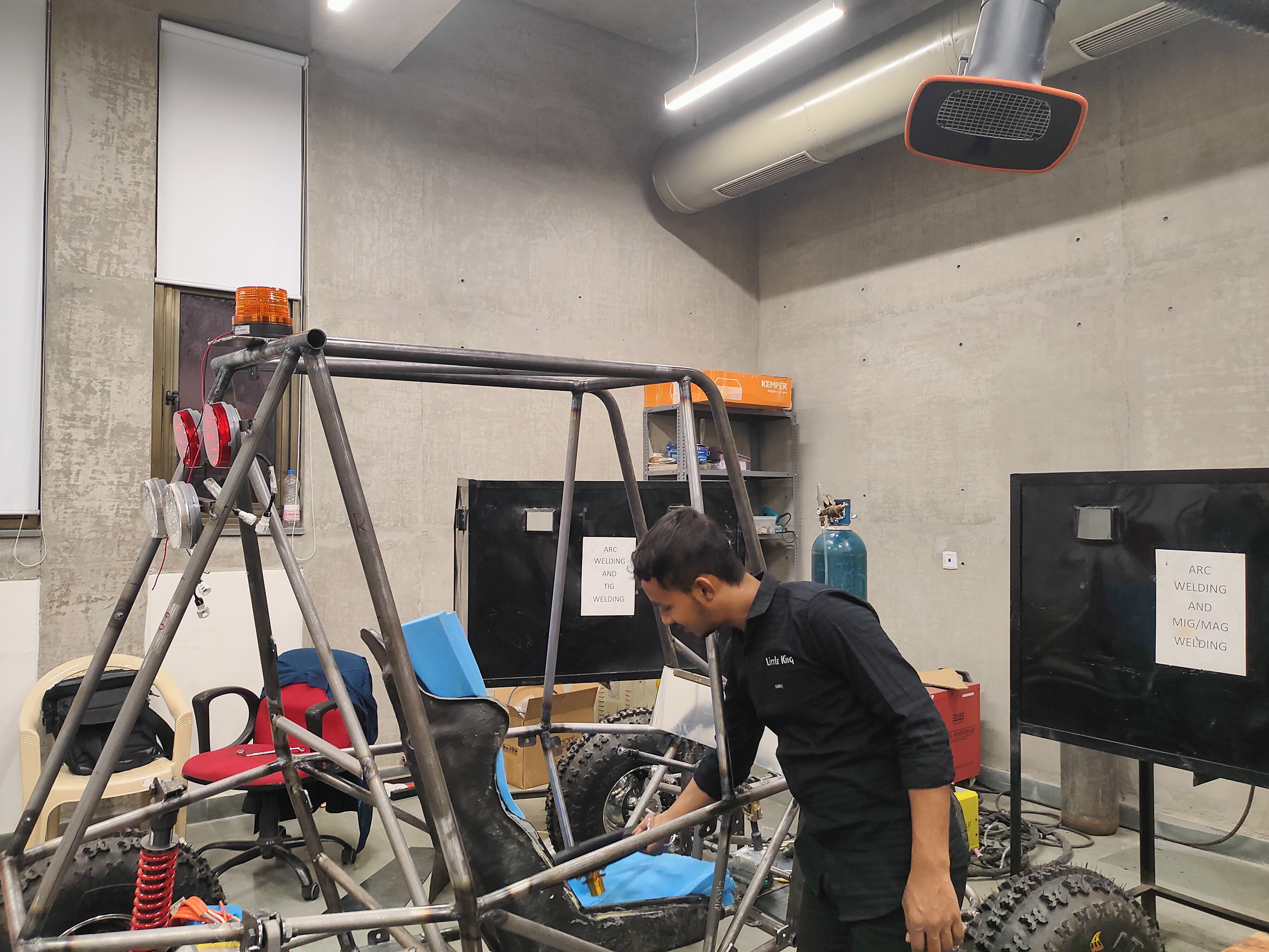Off-Road Vehicle Prototype at IITGN